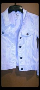 Childrens place White Jean Jacket